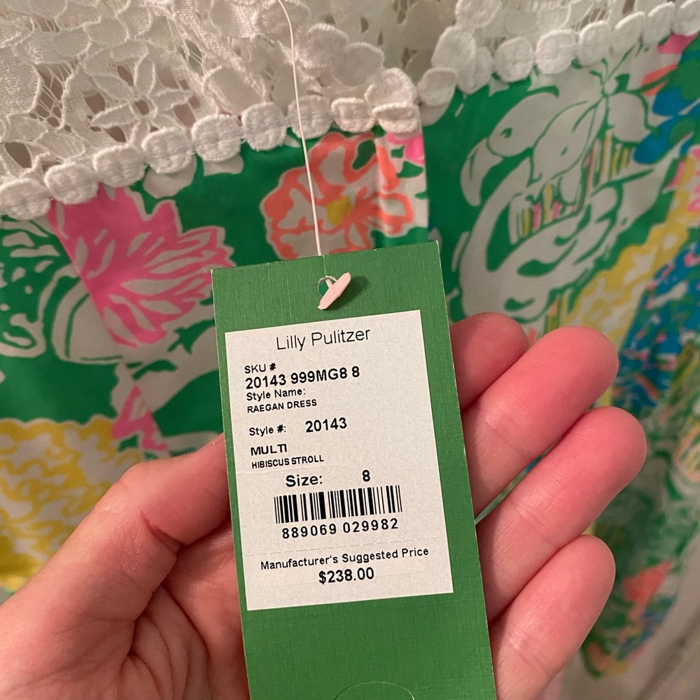 🏝LILLY PULITZER☀️ Super cute NWT Lilly dress SIZE 8 - Picture 4 of 4